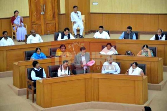Tripura Assembly begins on its 6th day